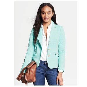 Banana Republic Textured Blazer in Baybreeze